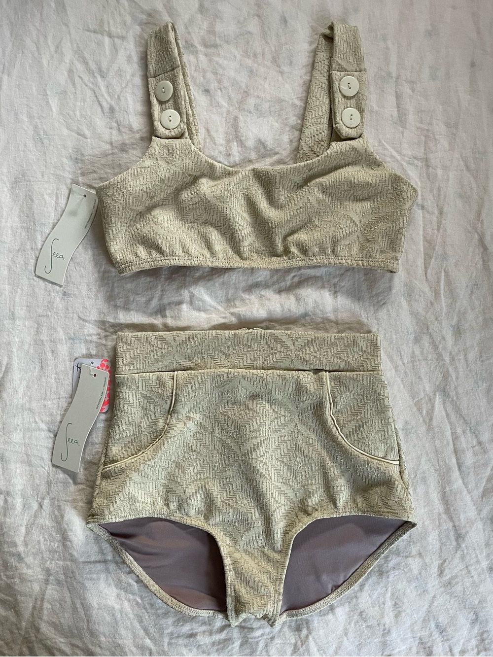 Seea Beige Swim Set